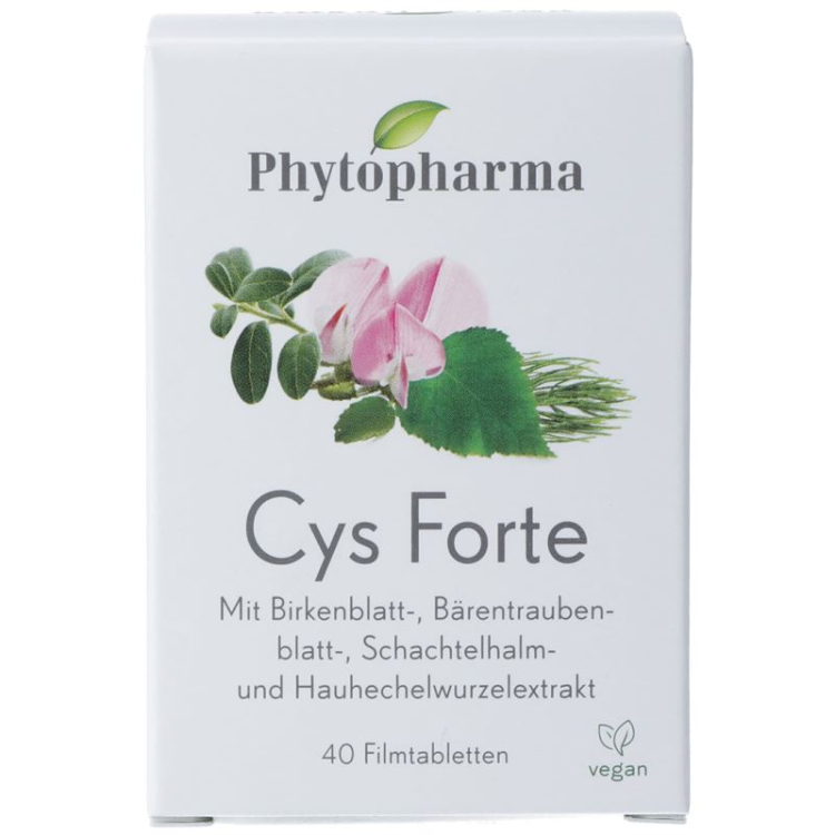 Phytopharma Cys Forte film-coated tablets 40 Stk