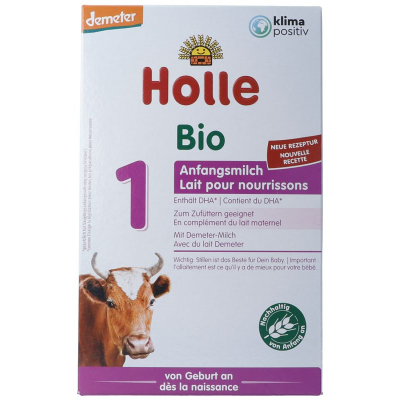 Holle bio-anfangsmilch 1 powder 400 ក្រាម។