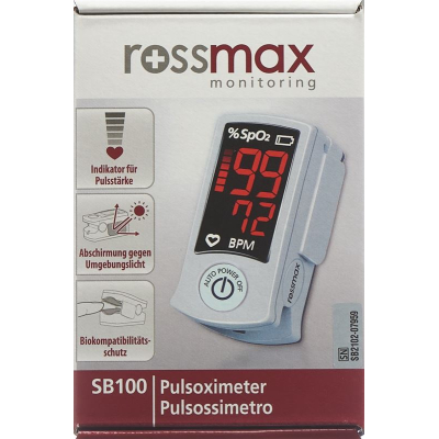 Rossmax импульстік оксиметрі SB100