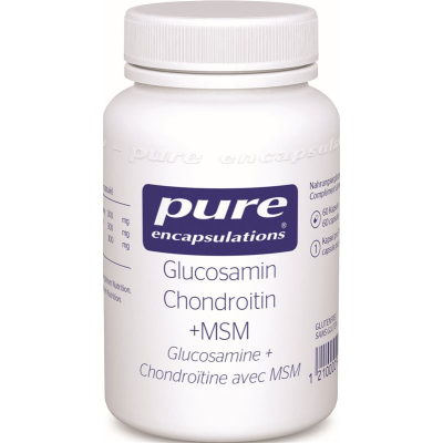 Pure glucosamin chondroitin kaps can 60 stk