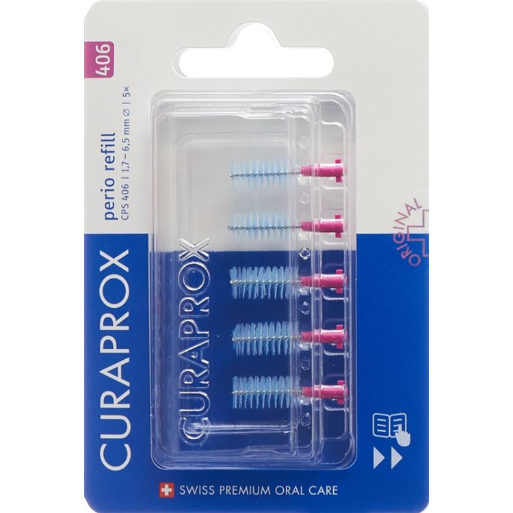 CURAPROX CPS 406 Perio Interdent ref φούξια