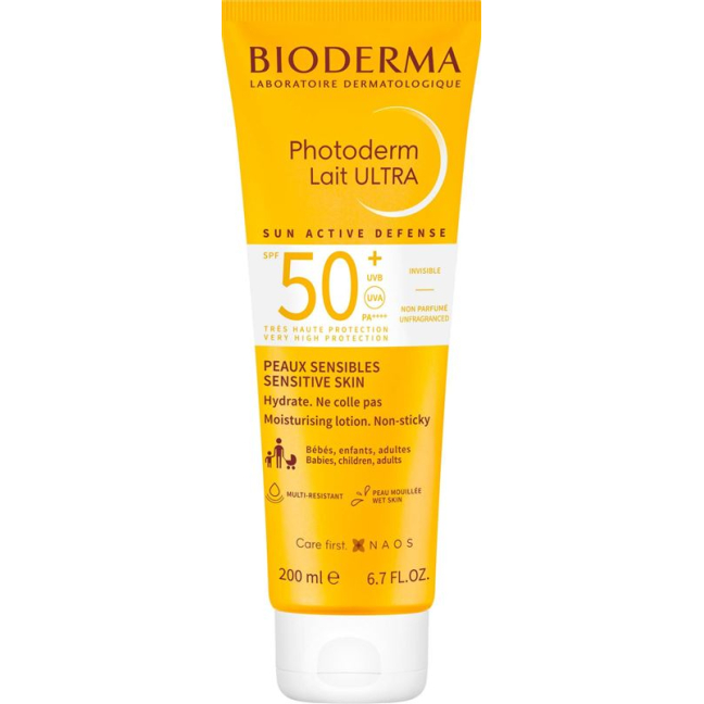 BIODERMA Photoderm Lait Ultra SPF50+ 200ml - Sun Protection