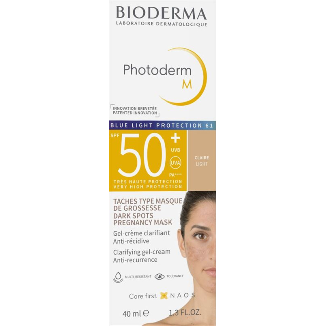 BIODERMA Photoderm M SPF50+ Claire 40ml