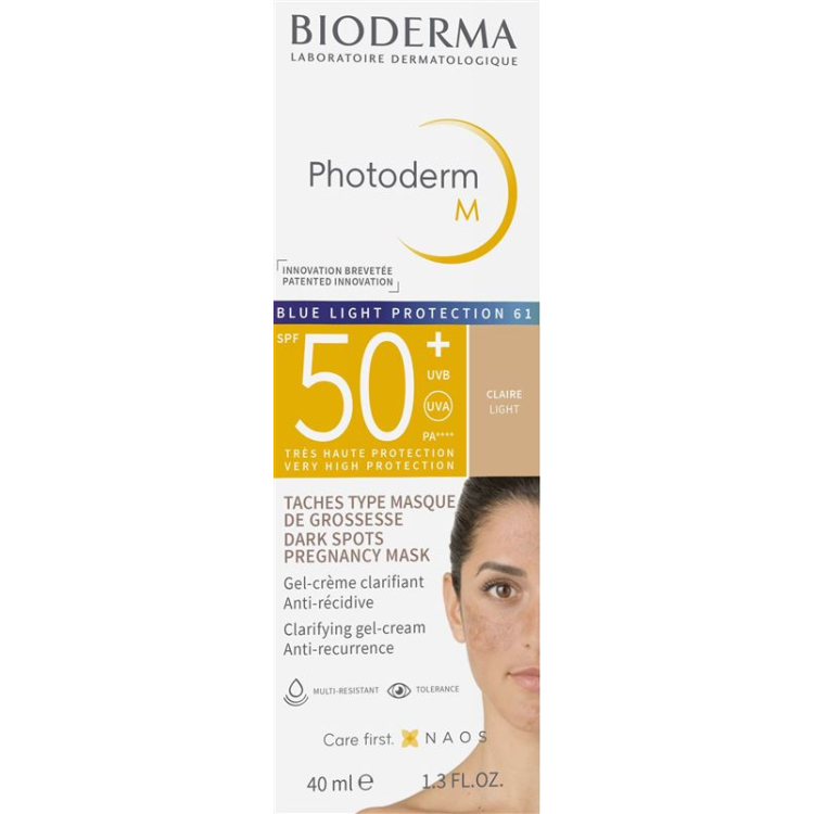 BIODERMA Photoderm M SPF50+ 克莱尔 40 毫升