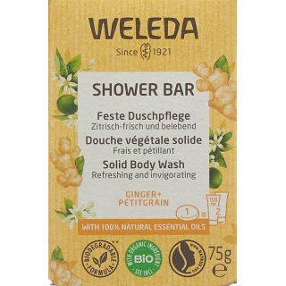 Weleda solid shower care ginger+petitgrain