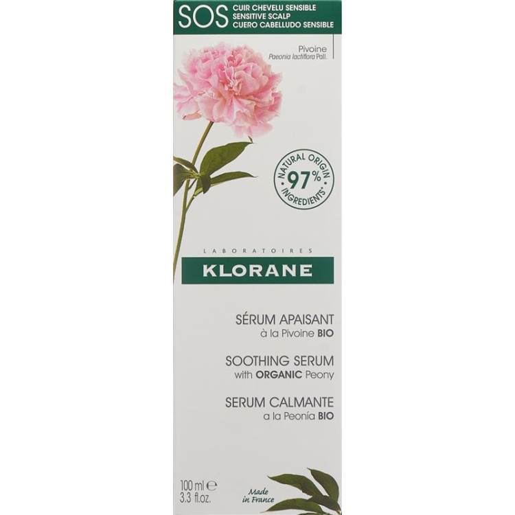 Klorane Pfingstrose Bio Serum spray 100 ml