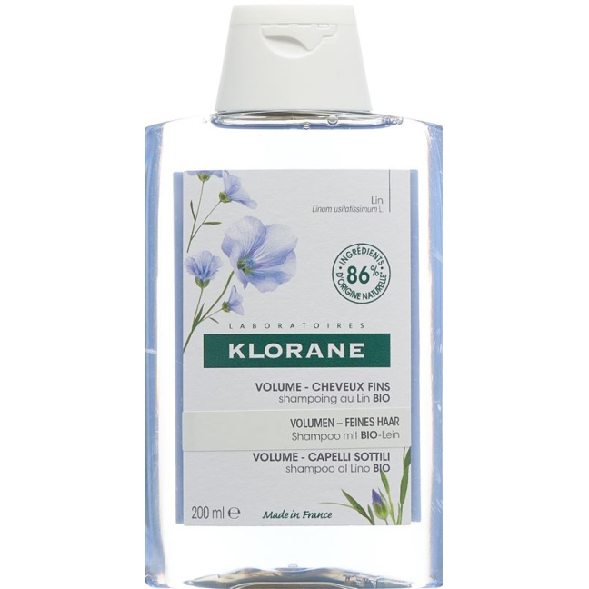 KLORANE Linen Organic Shampoo