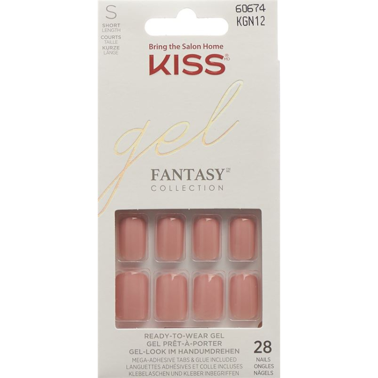 Kiss Gel Nail Kit Fantasy Ribbons