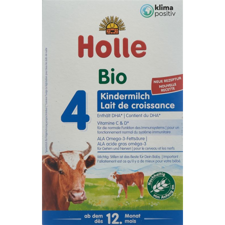 HOLLE Bio-Kindermilch 4 Plv - Organic Milk Powder for Children