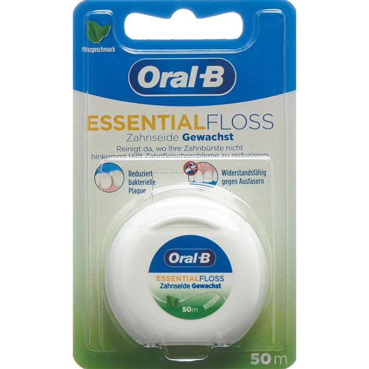 Oral-B Essentialfloss 50m Mint gewachst