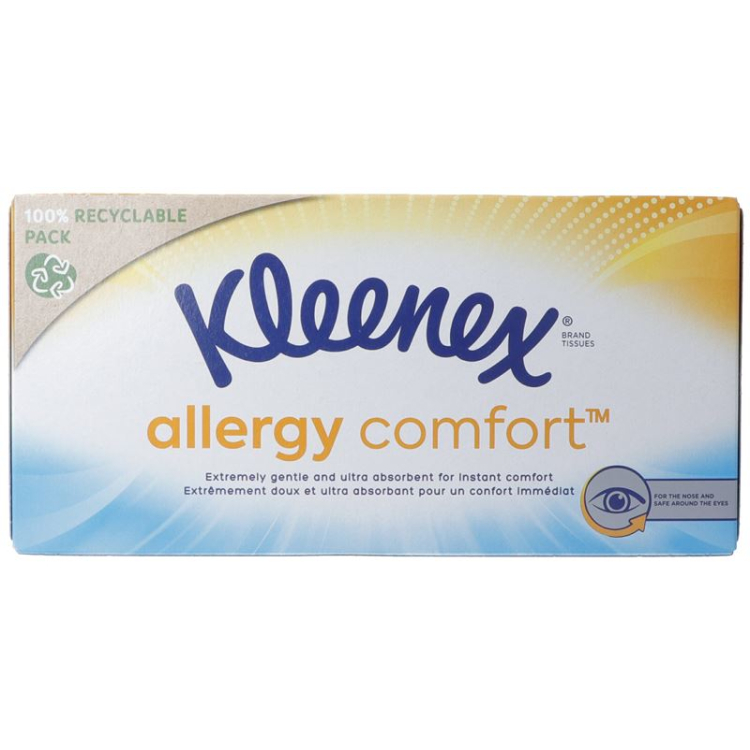 Kleenex Kosmetiktücher Allergy Comfort Box 56 Stk