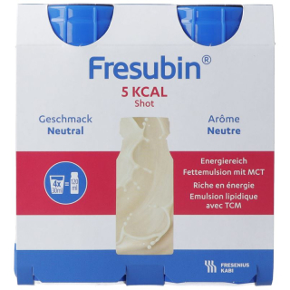 Fresubin 5 kcal Shot Neutre 4 Fl 120 ml