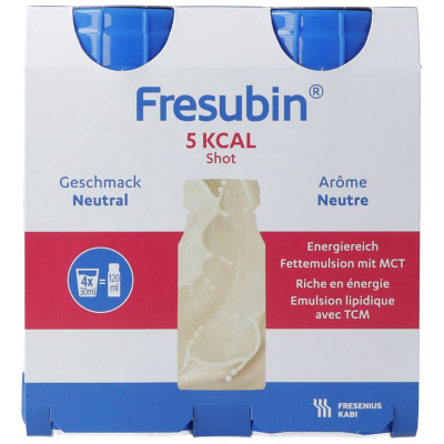 Fresubin 5 kcal Pukulan Neutral 4 Fl 120 ml