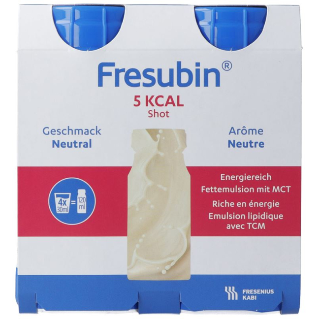 Fresubin 5 kcal Shot Neutral 4 Fl 120 мл