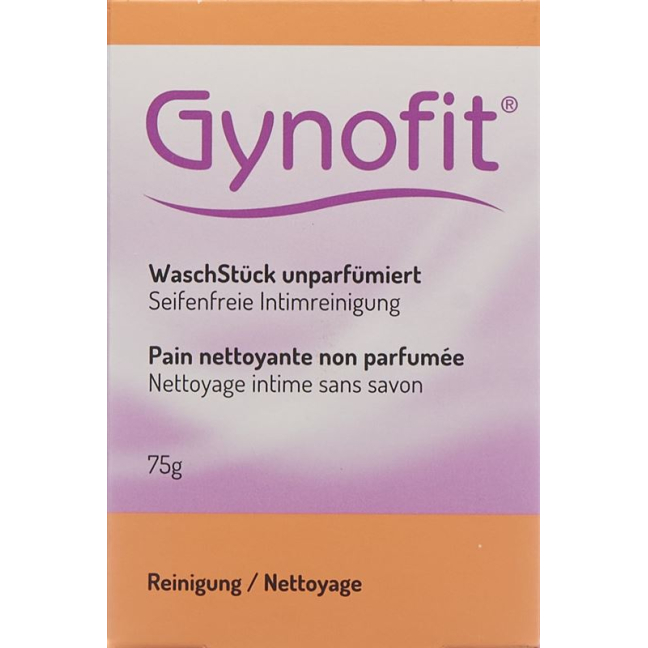Gynofit Waschstück unparfümiert 75 գ