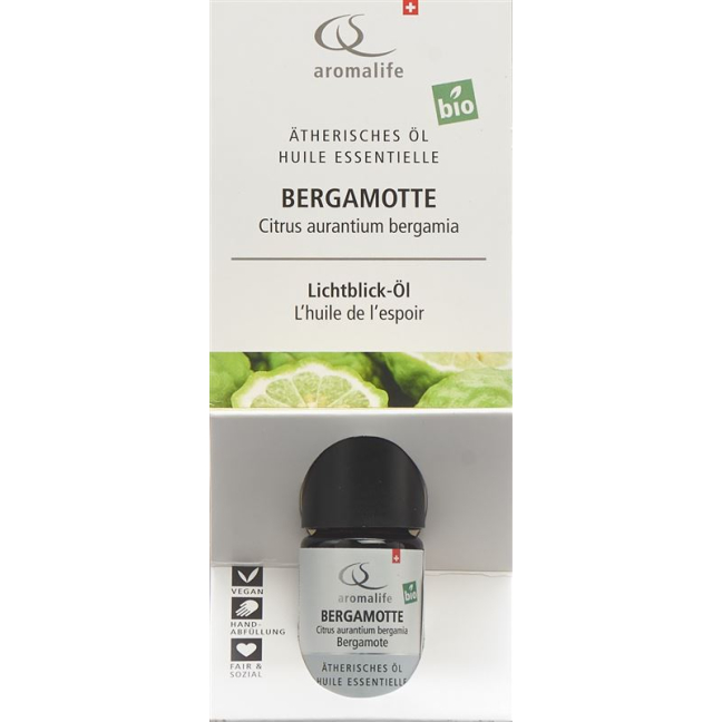 AROMALIFE TOP Bergamotte Äth/Öl BIO - Organic Essential Oil