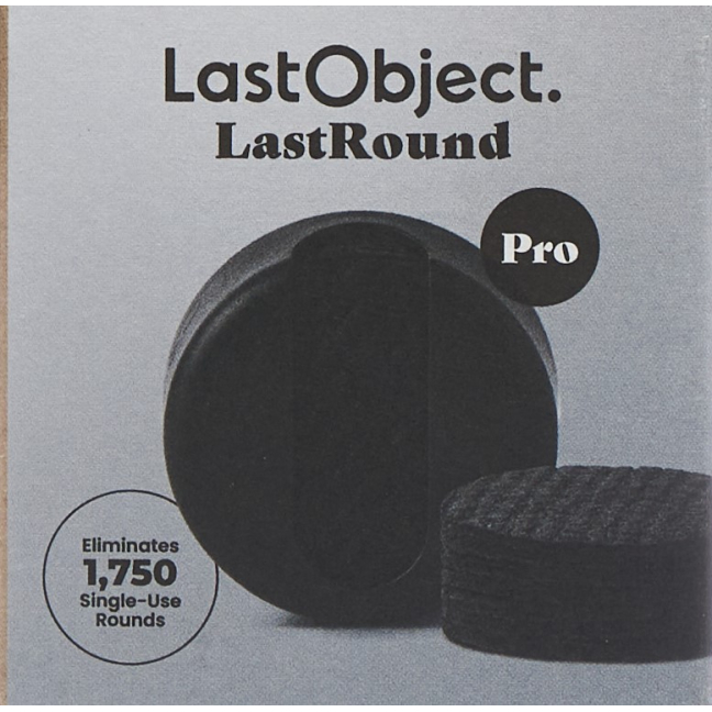 LASTROUND PRO reusable cotton pads black