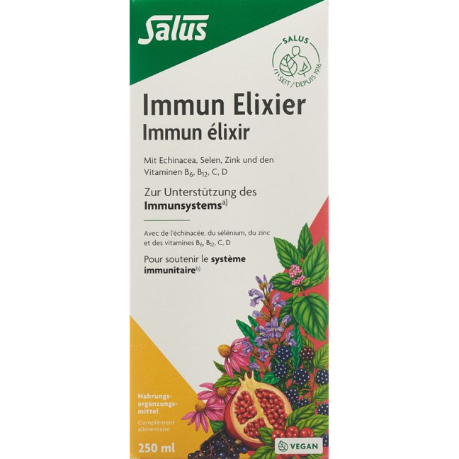 SALUS Immun Elixier ja Echinacea
