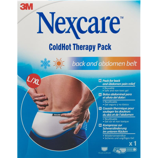 3M NEXCARE ColdHot Therapy Pack L / XL Rückengurt