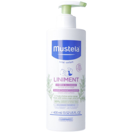 MUSTELA Change Liniment - Gentle Diaper Rash Cream for Newborns