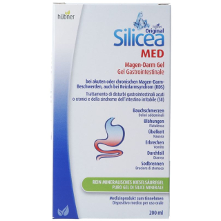 Hübner Silicea Gastrointestinal Gel Bottle 200 ml
