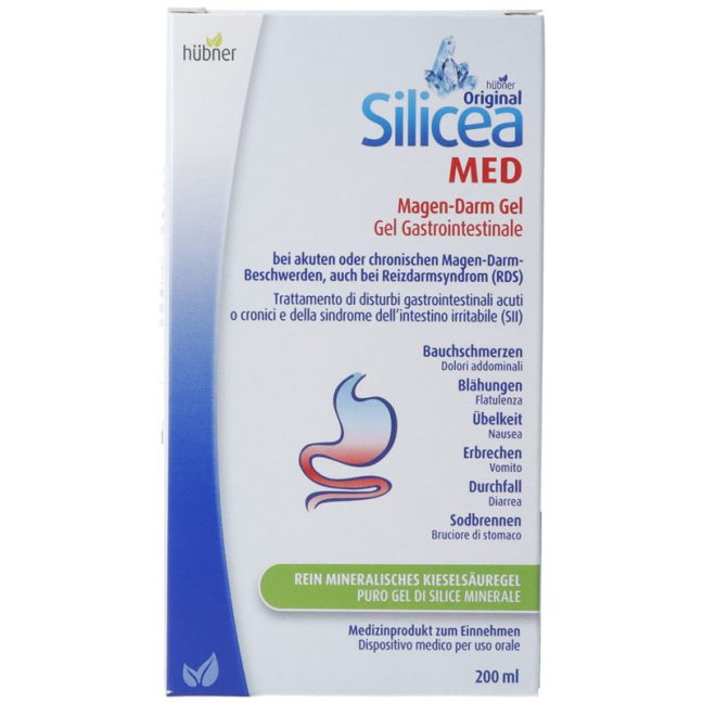 Hübner Silicea Gastrointestinal Gel Bottle 200 ml