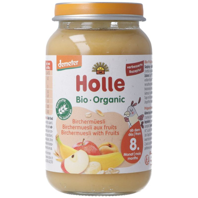 Holle bircher muesli glass 220 g