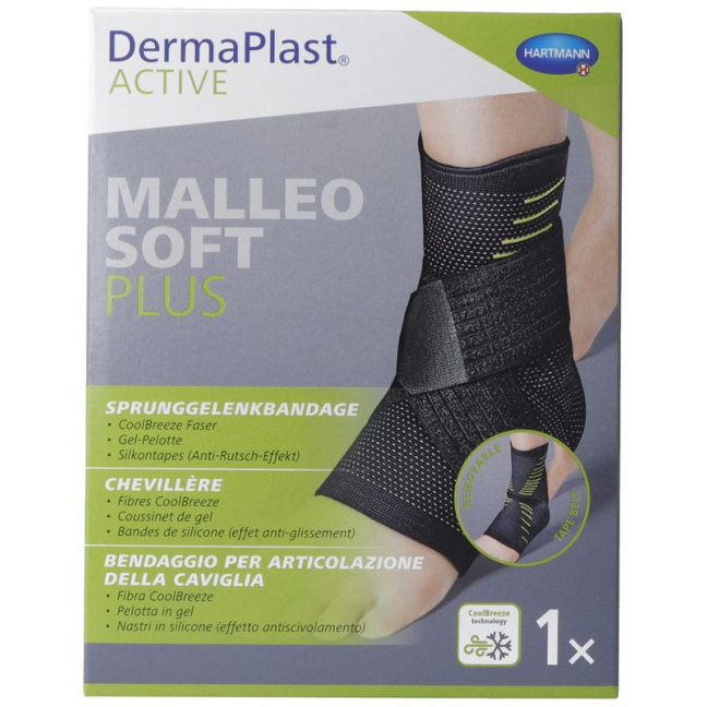 DermaPlast Active Malleo Soft Plus S2 - Ankle Bandages