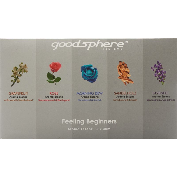 GOODSPHERE Sensations Débutants 5x30ml