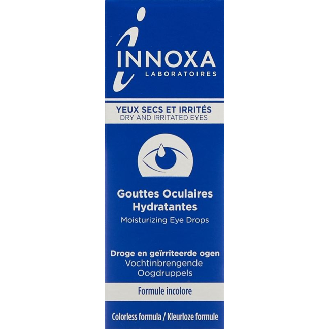 Innoxa आई ड्रॉप्स पारदर्शी फ़ॉर्मूला 10 मिली