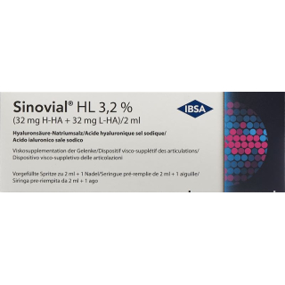 Sinovial HL Inj Lös 3,2% Fertspr 2 ml