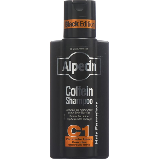 ALPECIN Coffein Shampoo C1 svart