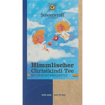 Camiseta Sonnentor Himmlischer Christkindl BIO Btl 18 Stk