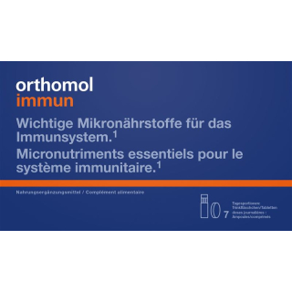 Trinkamp miễn dịch ORTHOMOL