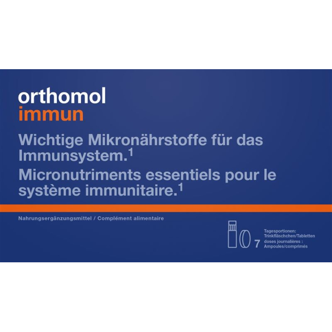 ORTHOMOL Immun Trinkamp - Immune Support Dietary Supplement