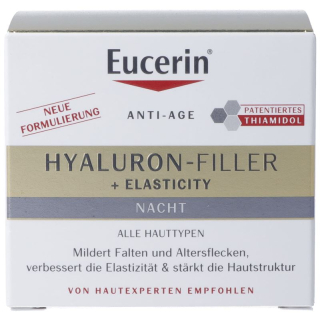 Eucerin HYALURON-FILLER + Elasticity Nachtpflege Topf 50 ml