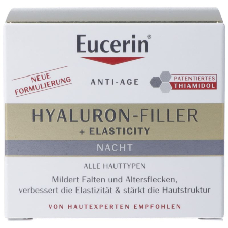 Eucerin HYALURON-FILLER + Keanjalan Nachtpflege Topf 50 ml