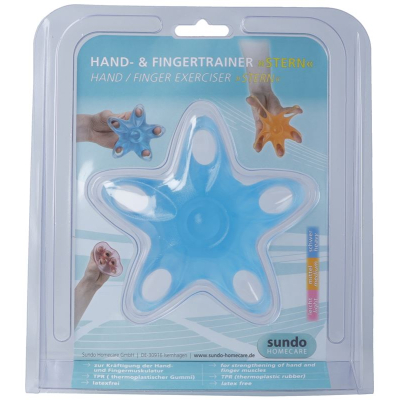 Sundo hand - och fingertrainer stern blau schwer