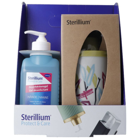 STERILLIUM Пакет MIA квітчастий сірий+475мл