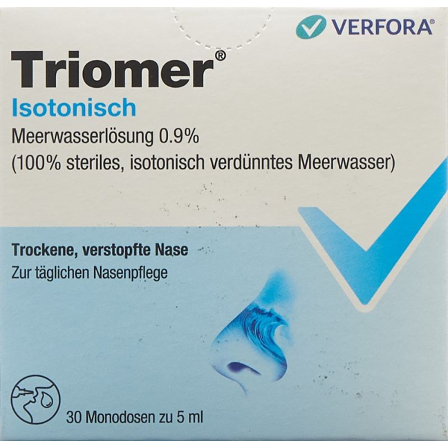 Triomer Lös isotonisch 30 Monodos 5 мл