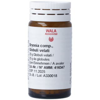 Wala Bryonia/Aconitum Glob Bottle 20 g