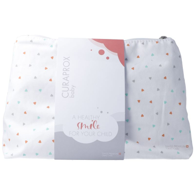 Curaprox baby set gr0 růžová