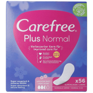 Carefree Plus Original Carton 56 pcs