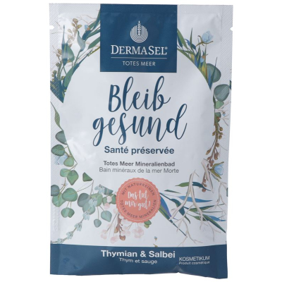 Dermasel kristallbad bleib gesund deutsch französisch bag 60 ក្រាម