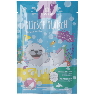 DermaSel children's bubble bath Plitsch Platsch German French 2 bags 15 ml