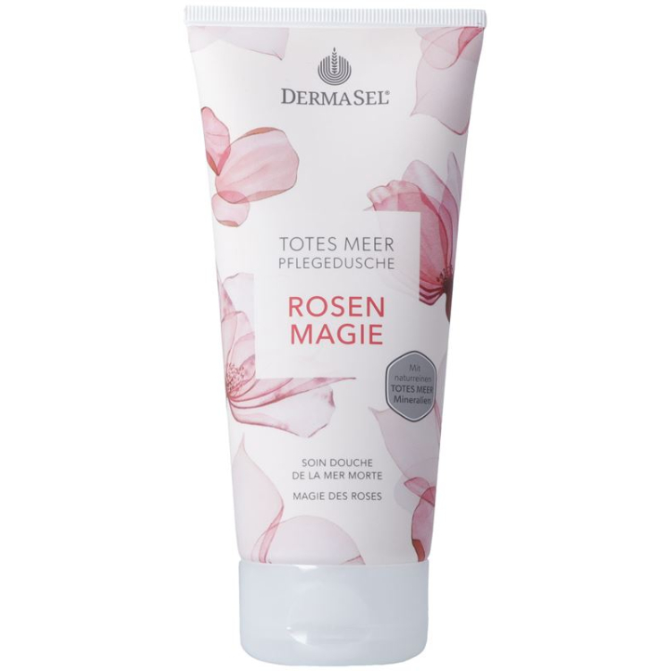 DermaSel Pflegedusche Rosen Magie deutsch französisch Tb 200 ml