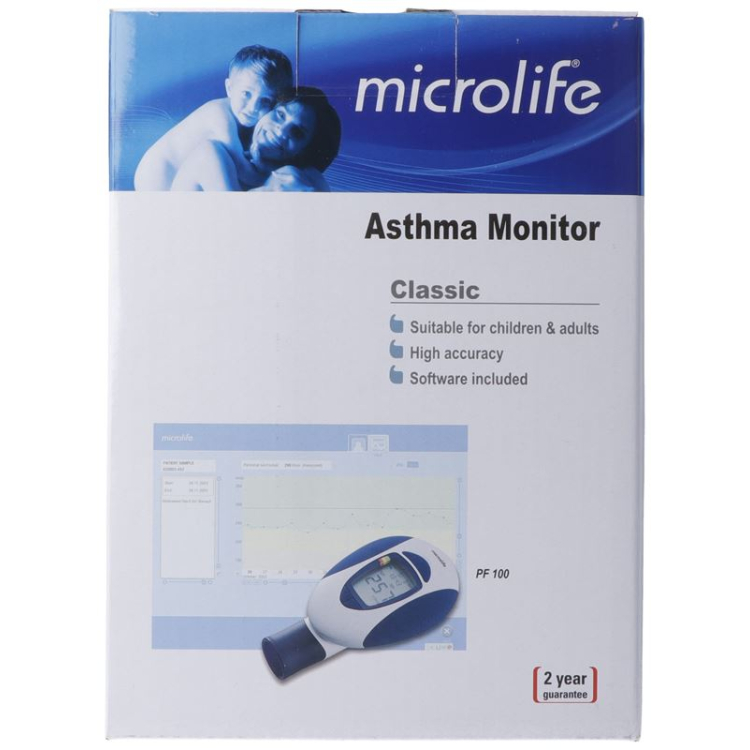 Elektronický monitor astmy Microlife PF100