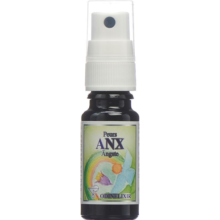 Odinelixir essência floral Anx sem álcool Spr 10 ml