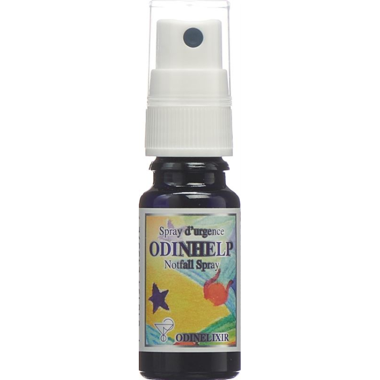 Odinelixir blomsteressens Odinhelp uten alkohol Spr 10 ml