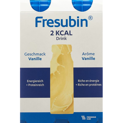 Fresubin 2 kcal GĖRIMAS vanilė 4 buteliai 200 ml